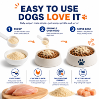 Poudre multivitaminée premium 15-en-1 pour chiens – Soutien articulaire, digestif, cutané et immunitaire – Formule botanique – Fabriqué en usine certifiée GMP – Pot de bien-être pour animaux de compagnie