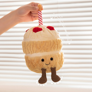 Tương Tác Ca Hát Bánh Sinh Nhật Đồ Chơi Với Đèn Mềm Mại Sang Trọng Âm Nhạc Bánh Với Vương Miện & Thẻ, Món Quà Thú Vị Cho Trẻ em' Bên - Product Image 3