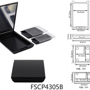 Envase Cuadrado Vacío para Rubor, Paleta de Sombras de Ojos, Paleta de Contorno, Corrector - Product Image 2