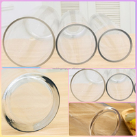 Bougies de cire de sable naturel bougies en vrac organiques bougies pilier de cire de sable en poudre dans un pot en verre mariage