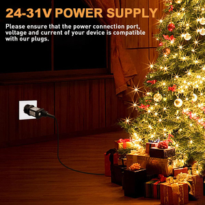 5V <strong>12V</strong> 24V 31V 36V <strong>Adapter</strong> for String Lights With 8 Modes Transformer for Holiday Decorations Outdoor Festive Lighting Options - Product Image 6