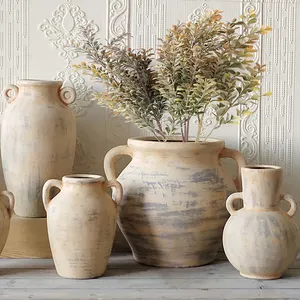 탁상용 장식 모던 화병 홈 데코 북유럽 세라믹 꽃병 장식품 - Product Image 1