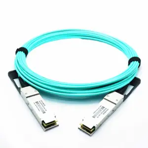 100g qsfp28 đến 4x25g sfp28 Breakout AOC Cáp QSFP28-4X25G-AOC-3M