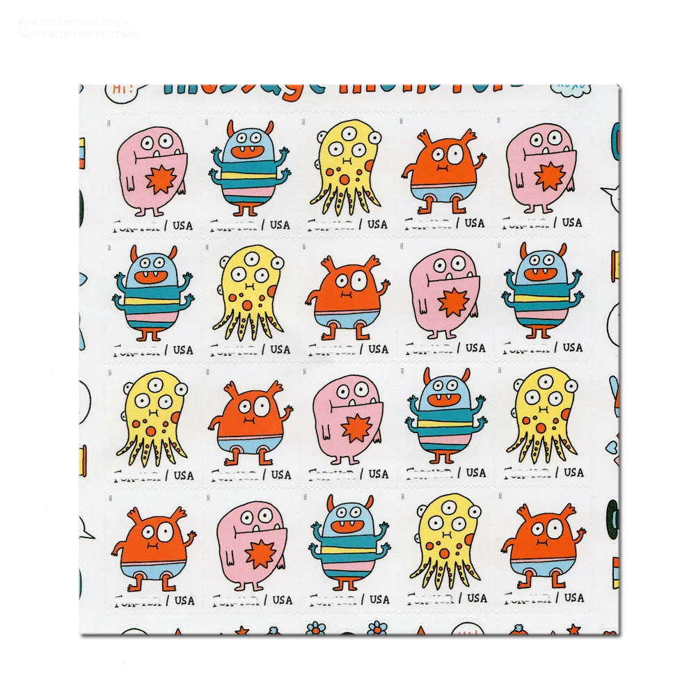 White Y157 2021 Message Monsters