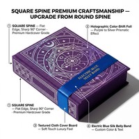 Story Rich lance une collection de jeux de table sur le thème de la fantaisie, emballée dans un coffret livre avec plateau découpé et estampage à chaud personnalisé pour la Génération Z