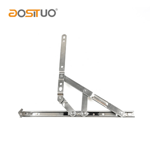 ราคาโรงงาน อุปกรณ์หน้าต่างบานเปิดสแตนเลส 201/304 ร่อง 13.5 มม. แบบ 4 บาร์ สำหรับกรอบหน้าต่างยุโรป - Product Image 4