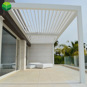 Pergola moderne en aluminium pour terrasse, ouverture et fermeture, <span class=keywords><strong>6x3</strong></span> - Product Image 2