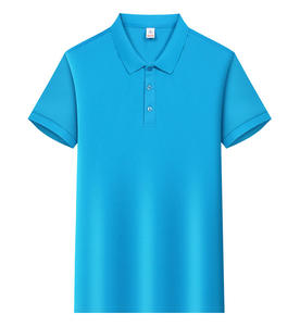 Camiseta Polo de Golf Blanca de Alta Calidad al por Mayor, Personalizada con Logotipo Bordado, Unisex, de Algodón Liso, para Negocios, Camisetas Polo Personalizadas para Hombre - Product Image 3