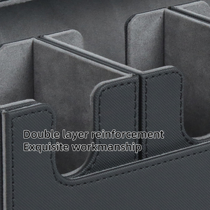 Caja de cubierta de cuero PU 400 + para Nintendo <span class=keywords><strong>Dragon</strong></span> <span class=keywords><strong>Shield</strong></span> para <span class=keywords><strong>Yugioh</strong></span> Booster Board para jugadores de tarjetas de juego - Product Image 5