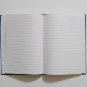 สมุดปกแข็งผูก A4 8.3x11.7นิ้วสีน้ำเงินแบบกำหนดเอง - Product Image 3