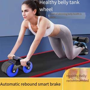 Alat Terapi Latihan Roda Abs Pelatih Olahraga Latihan Otot Perut Peralatan Kebugaran Portabel - Product Image 1