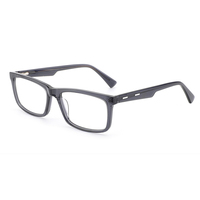 WZX-MA3001 Montures de lunettes rectangulaires unisexes en acétate pour tous les visages avec branches à ressort – Vente en gros