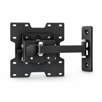 Support mural pour téléviseur DMP LCD2701 à mouvement complet, support pour moniteur 13-37 pouces, acier, VESA 200x200, pivotant, inclinable, extensible