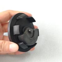 1 pièce de couvre-moyeux flottants à clipser 56mm et 65mm avec logo, remplacement universel pour voitures VW {4 pièces = 1 boîte}