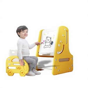 Lavagna Magnetica in Plastica per Bambini, Giocattolo Multifunzionale da Disegno e Scrittura per Neonati e Bambini Piccoli, per Maschi e Femmine - Product Image 1