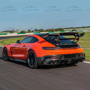 Usine directement vente fibre de carbone FRP moteur capot voiture pare-chocs becquet série noire BS large Bodykit pour BENZ AMG GT <span class=keywords><strong>GTC</strong></span> GTS - Product Image 5
