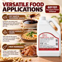 Rehausseur de saveur de sauce soja naturelle pour la cuisine asiatique, les sauces et les assaisonnements