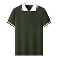 Chemise de golf personnalisée pour homme, respirante, brodée et imprimée, taille plus, manches courtes, t-shirts décontractés pour homme, polos pour homme