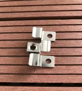 Support mural anti-vibration en acier inoxydable 304 à faible coût pour bois, <span class=keywords><strong>PVC</strong></span>, panneaux WPC, clips de fixation - Product Image 5