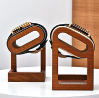 Usine En Gros Rustique Bois Montre Présentoir Valet De Stockage Stand Organisateur Montre Rack pour Hommes et Femmes Accessoires