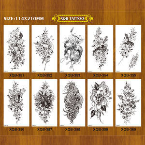 Autoadesivo del tatuaggio degli uomini del tatuaggio del bambino impermeabile, autoadesivo temporaneo del tatuaggio di progettazione del fronte su misura corpo della mano dell'oro all'ingrosso dell'aquila - Product Image 2