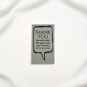 <span class=keywords><strong>Tarjetas</strong></span> de Papel Coloridas con Logotipo UV Personalizado, Impresas con 'Gracias por su Pedido', para Inserciones en Paquetes de Pequeñas Empresas, Comentarios y Agradecimientos - Product Image 4