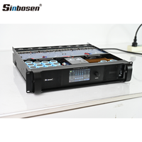 Logiciel DSP Pro amplificateur de puissance sonore 4 Ohm 2100w haut-parleur DJ professionnel Module amplificateur de puissance DSP