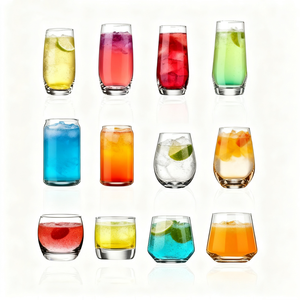 Juegos de vasos de agua altos de alta calidad, diseño clásico Wiskeyer Mojito Cups Tom Collins Bar, cristalería, juego de copas de cóctel para vino - Product Image 1