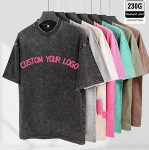 T-shirt vintage personnalisé pour homme 100 % coton, manches courtes, col rond, imprimé sérigraphié motif ange, coupe classique, respirant - Product Image 1