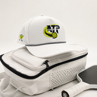 Gorra de Golf de 5 Paneles con Bordado 2D, Logotipo Personalizado, Alta Calidad, MOQ Bajo, Hebilla Metálica Ajustable, Secado Rápido, Transpirable, para Hombre