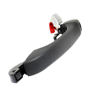 Dodge Caliber Jeep Compass Left <b>Door</b> <b>Handle</b> 5074189AG Black Plastic <b>Replacement</b> Part - Product Image 1