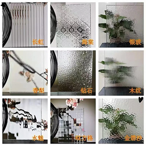 Verre flotté clair/ultra-clair/tinté/coloré/à motifs/figuré/roulé/obscurcissant/givré de 10 mm pour la construction/tempré/laminé/de décoration - Product Image 2