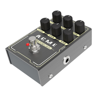 Pédale multi-effets pour guitare électrique HUASHENG, nouveau modèle ACME, simulation de distorsion, overdrive, couleur personnalisée, métal.