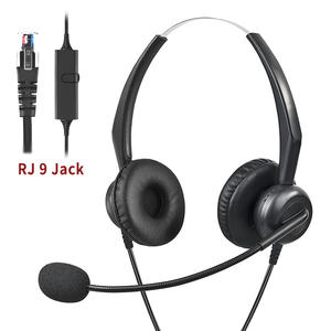 Casque récepteur téléphonique RJ 9 de service à la clientèle en ligne bon marché pour le <span class=keywords><strong>téléphone</strong></span> <span class=keywords><strong>fixe</strong></span> - Product Image 1