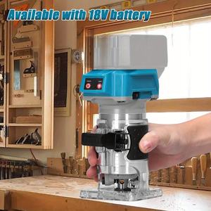 Speed Adjustable Multifunctional Woodworking Electric <b>Trimming</b> <b>Machine</b> Milling Engraving Slotting <b>Machine</b> Brushless Wood Router - Product Image 3