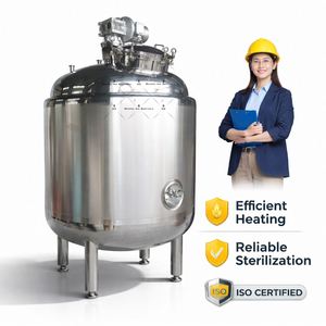 Pasteurisateur de lait 100L 150L 200L 300L 500L 1000L 2000L pour produits laitiers - Product Image 5