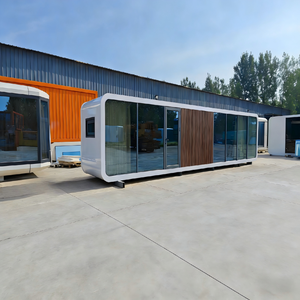 Cabaña Modular Portátil Moderna tipo Apple con Cocina, Cabaña Prefabricada Moderna tipo Apple de Alta Calidad y Gran Venta, <span class=keywords><strong>Vivienda</strong></span> Temporal - Product Image 4