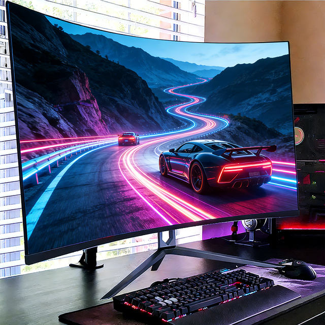 Curved 19/27/32/34 Inch Gaming Monitor 2K/4K/5K Computer 144HZ 165HZ Lcd Gaming Monitors