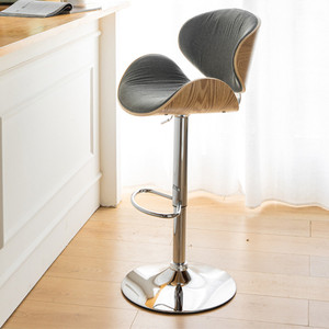 Tabourets <span class=keywords><strong>de</strong></span> bar pivotants en fer forgé, populaires, bon marché, modernes américains, en <span class=keywords><strong>toile</strong></span> <span class=keywords><strong>de</strong></span> <span class=keywords><strong>jute</strong></span>, en cuir PU, en cuir <span class=keywords><strong>de</strong></span> luxe, en bois massif - Product Image 4