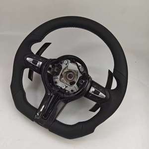 Volante de Cuero para Automóvil <span class=keywords><strong>BMW</strong></span> Serie 3 y Serie 5, para M3 M4 <span class=keywords><strong>M5</strong></span> M6 F30 F10 F15 F36 F01 F20 F22 F25 F31 F32 E70 E71 E90 X6 - Product Image 2