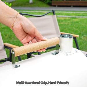 Barbecue à charbon <span class=keywords><strong>de</strong></span> bois pliable épaissi en acier inoxydable pour extérieur, four à charbon domestique sans fumée, réchaud <span class=keywords><strong>de</strong></span> cuisson - Product Image 4