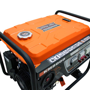 เครื่องกำเนิดไฟฟ้าเบนซิน Kemage Km4000 3kW 220V เฟสเดียว พร้อมสตาร์ทไฟฟ้า ระบบควบคุมแรงดันไฟฟ้า AVR แบบพกพาสำหรับใช้ในบ้าน - Product Image 3