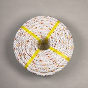 Corde d'emballage marine tressée à 3 brins en polypropylène résistant aux UV, haute résistance, 10 mm, 16 mm, 28 mm, avec couleur - Product Image 1