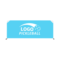 Barrière de tennis de table portable légère en ABS, stable, durable et pliable, pour équipement de pickleball
