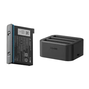 原装Insta360 ONEX3电池1800毫安时快速充电集线器，适用于Insta 360一X3相机配件备件
