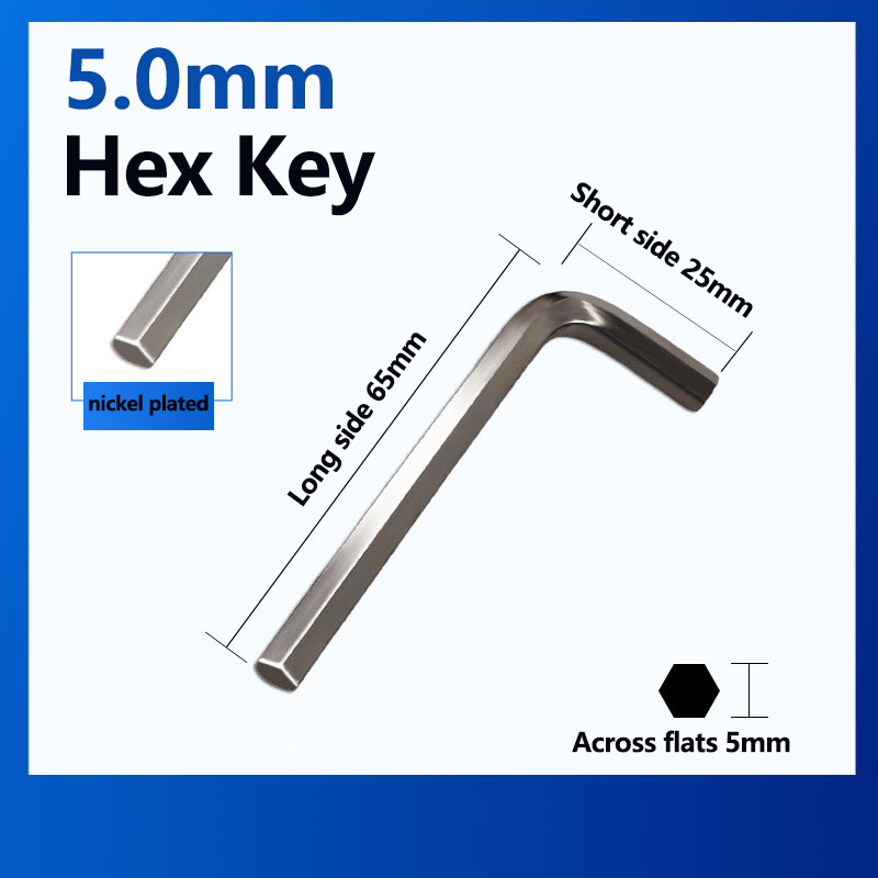 H5x25x65 ชุบนิกเกิล