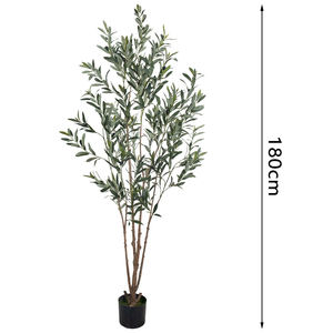 6FT Artificielle <span class=keywords><strong>Olivier</strong></span> Intérieur Grand Faux Oliviers Grand Faux <span class=keywords><strong>Olivier</strong></span> Soie Arbre Réaliste Plants Oliviers avec Branches - Product Image 4