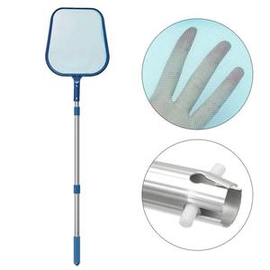 Skimmer <span class=keywords><strong>de</strong></span> piscina <span class=keywords><strong>de</strong></span> grado fuerte con poste <span class=keywords><strong>de</strong></span> ABS telescópico resistente y clips EZ para piscinas elevadas y enterradas incluidas - Product Image 3