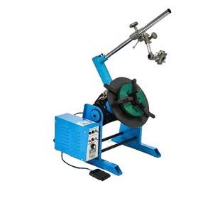 Table de positionnement rotative pour soudage BWJ-10-30-50, spécialisée dans la production, haute capacité de charge 50 kg, moteur 120 W, pour soudage rotatif. - Product Image 2
