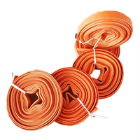 Vente directe de haute qualité Orange lutte contre l'incendie veste tuyau forestier PVC/caoutchouc synthétique/PU/EPDM doublure caractéristique Flexible